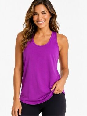 🌸Fabletics Bright Purple Racerback Tank